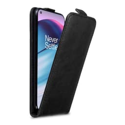 OnePlus Nord CE 5G Suojakuori Lompakkokotelo (Musta)