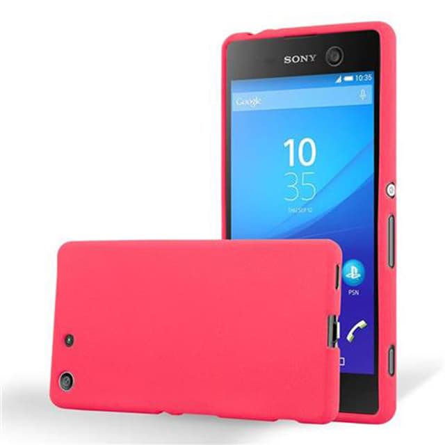 Deksel Sony Xperia M5 case (rød)