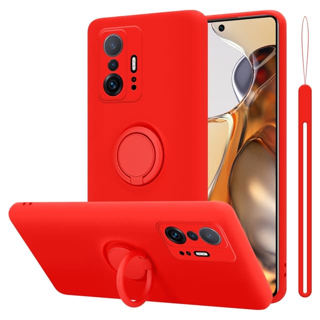 Xiaomi 11T / 11T PRO Cover Etui Case (Rød)