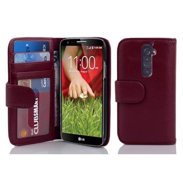 LG G2 Pungetui Cover (Lilla)