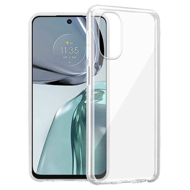 Motorola MOTO G62 5G Cover TPU Etui (Gennemsigtig)