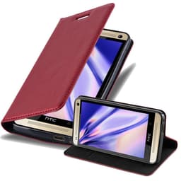 HTC ONE M7 Cover Etui Case (Rød)