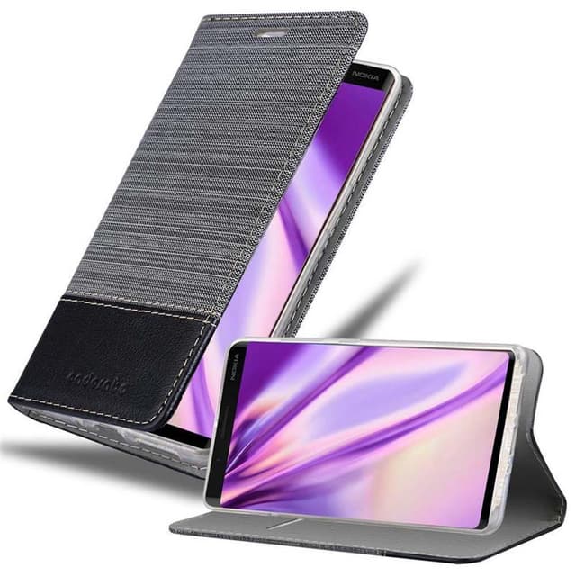 Nokia 8 Sirocco Pungetui Cover Case (Grå)
