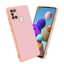 Samsung Galaxy A21s Cover Etui Case (Lyserød)