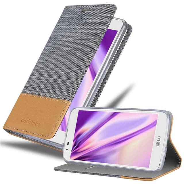 LG K7 2016 Pungetui Cover Case (Grå)