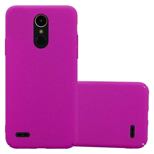 LG K10 2017 Suojakuori Kotelo (Vaaleanpunainen)
