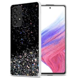 Samsung Galaxy A53 5G Suojakuori Kotelo (Musta)