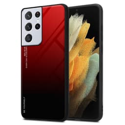 Samsung Galaxy S21 ULTRA Suojakotelo Suojakuori (Musta)