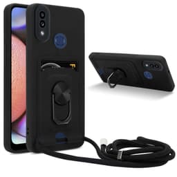Samsung Galaxy A10s / M01s Etui Kæde Cover(Sort)
