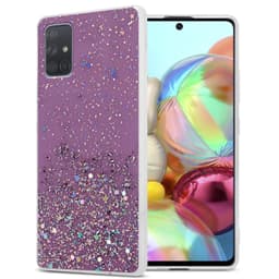 Samsung Galaxy A71 4G Suojakuori Kotelo (Violetti)