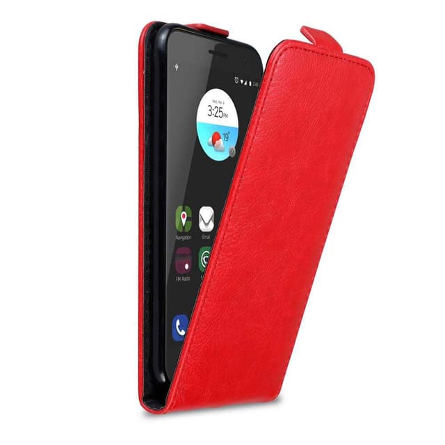 ZTE Blade V7 Pungetui Flip Cover (Rød)