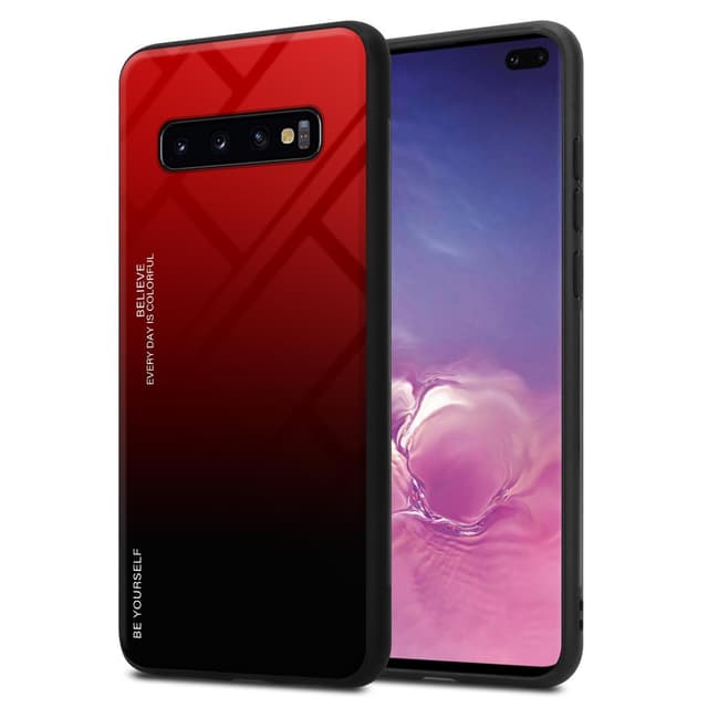 Samsung Galaxy S10 PLUS Skal Fodral Case (Svart)