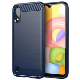 Samsung Galaxy A01 Skal Fodral Case (Blå)