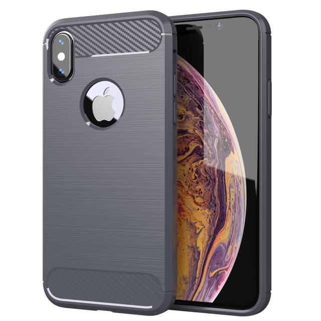 iPhone XS MAX Cover TPU Etui (Grå)