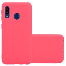 Deksel Samsung Galaxy A10e / A20e Silikon cover (rød)