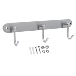 Klädstång Klädkrokar Klädhängare (modell c - 3 krokar)