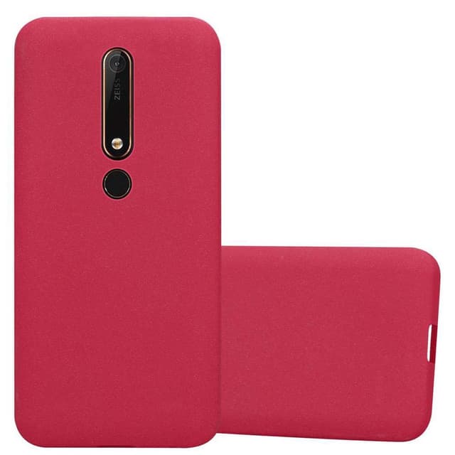 Suojakuori Nokia 6.1 Kotelo (Punainen)