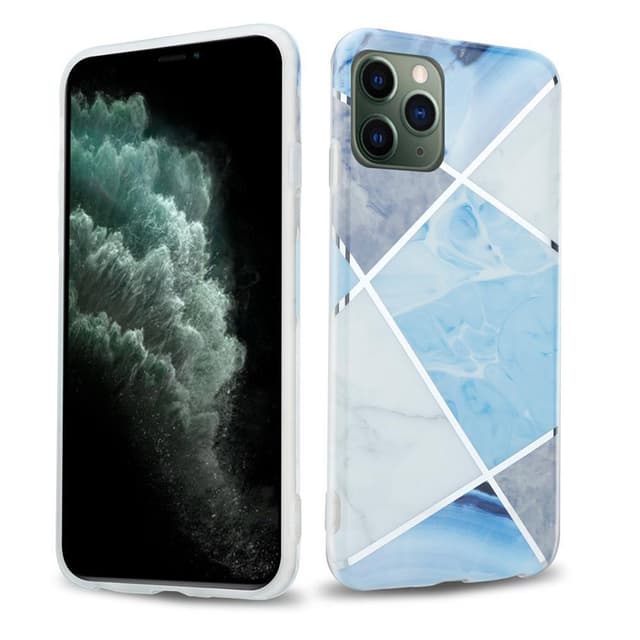 iPhone 12 MINI Plånboksfodral Skal (Blå)