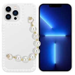 iPhone 13 PRO MAX Suojakuori Kotelo (Valkoinen)