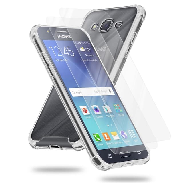 Samsung Galaxy J7 2015 Etui Case Cover (Gennemsigtig)