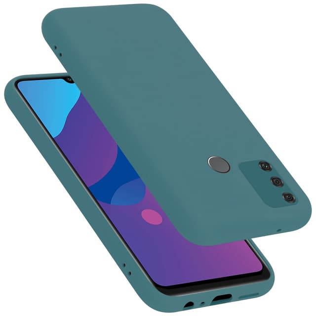 Honor 9A Cover Etui Case (Grøn)