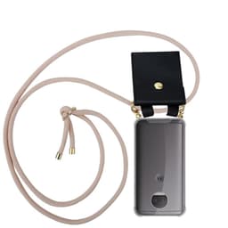 Motorola MOTO G5S PLUS Skal Fodral Kedja (Rosa)