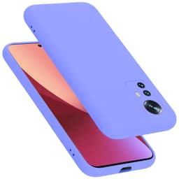Xiaomi 12 / 12X silikondeksel case (lilla)