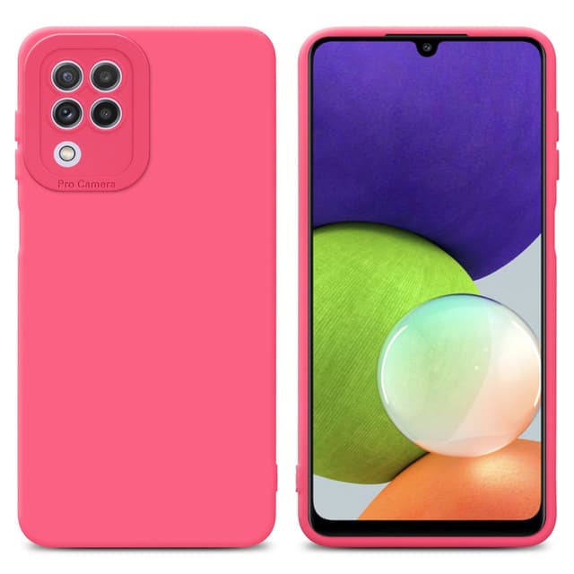 Samsung Galaxy A22 4G Cover Etui Case (Rød)