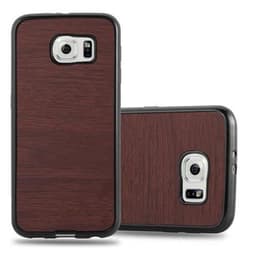Samsung Galaxy S6 Suojakuori Kotelo (Ruskea)