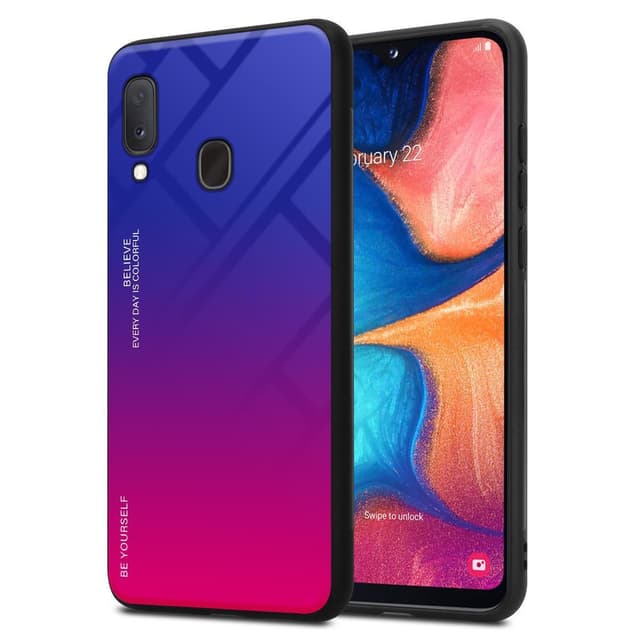 Samsung Galaxy A10e / A20e Skal Fodral Case (Svart)