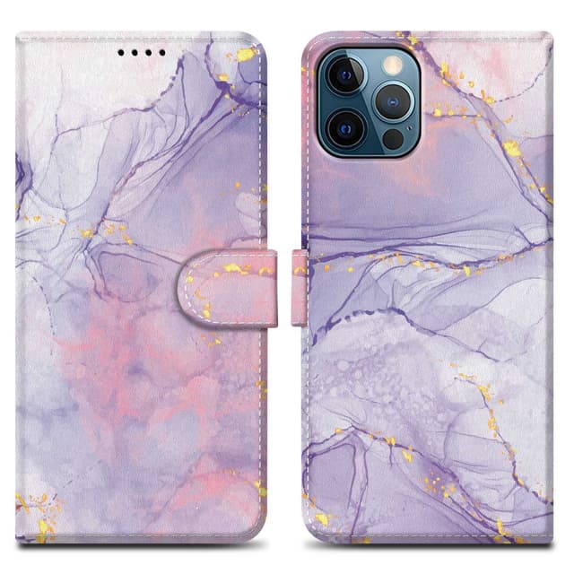 iPhone 13 PRO Pungetui Cover Case (Lilla)