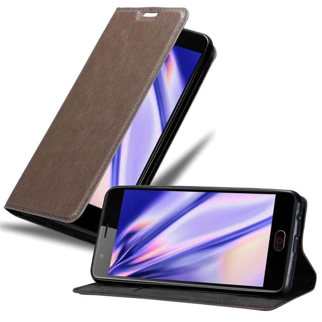 ZTE Nubia M2 lommebokdeksel case (brun)