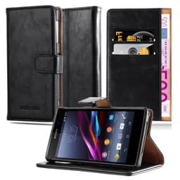 Cover Sony Xperia Z Etui Case (Sort)