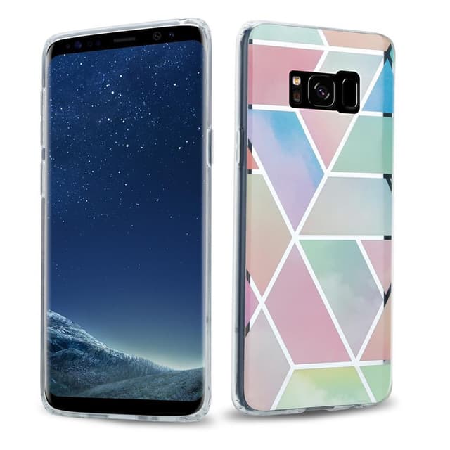 Samsung Galaxy S8 PLUS Pungetui Cover Case (Lyserød)