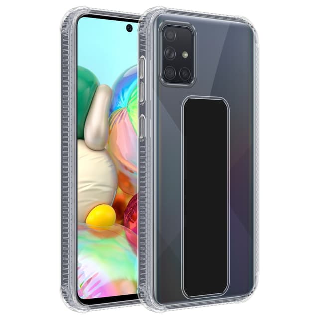 Samsung Galaxy A51 4G / M40s Suojakuori Kotelo (Musta)