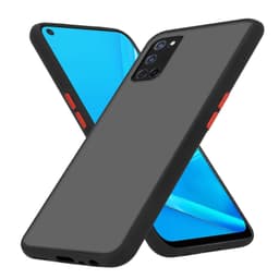 Oppo A92 Deksel Case Cover (Svart)
