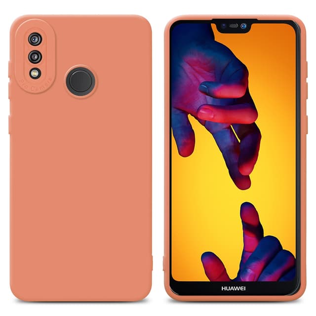 Huawei P20 LITE 2018 / NOVA 3E Cover Etui Case (Orange)