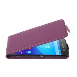 Sony Xperia M5 Pungetui Flip Cover (Lilla)