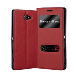 Pungetui Sony Xperia M2 / M2 AQUA Cover Case (Rød)