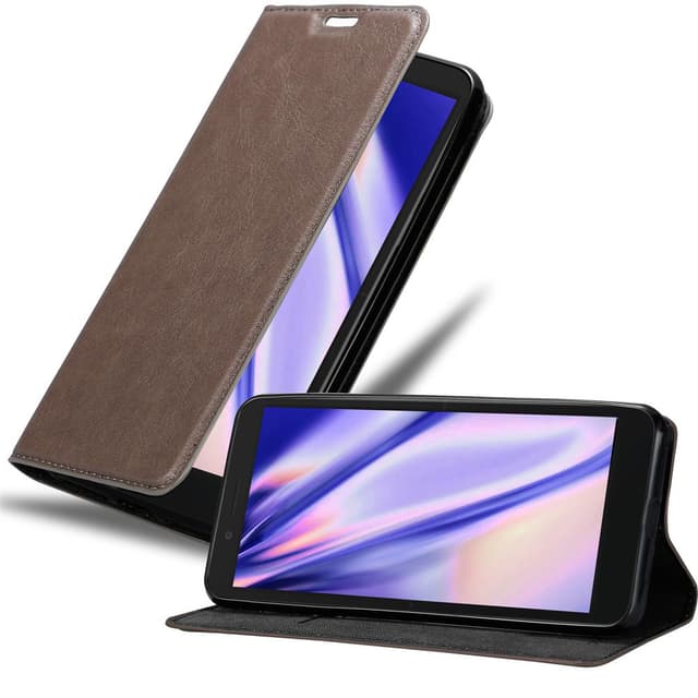 Alcatel 1C 2019 Cover Etui Case (Brun)