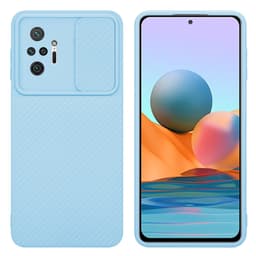 Xiaomi RedMi NOTE 10 PRO Cover Etui Case (Blå)