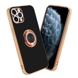 iPhone 11 PRO Suojakuori Suojakotelo (Musta)