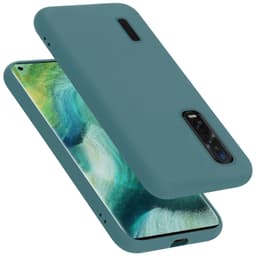 Oppo FIND X2 PRO silikondeksel case (grønn)