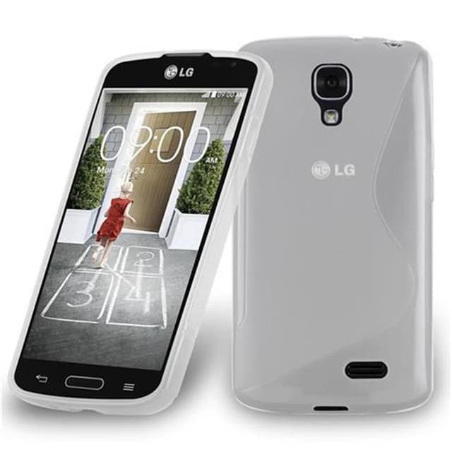 LG F70 silikondeksel case (gjennomsiktig)