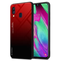 Samsung Galaxy A40 Skal Fodral Case (Svart)