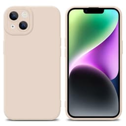 iPhone 14 Suojakuori Suojakotelo (Vaaleanpunainen)