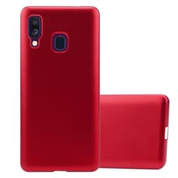 Samsung Galaxy A40 Suojakuori Kotelo (Punainen)