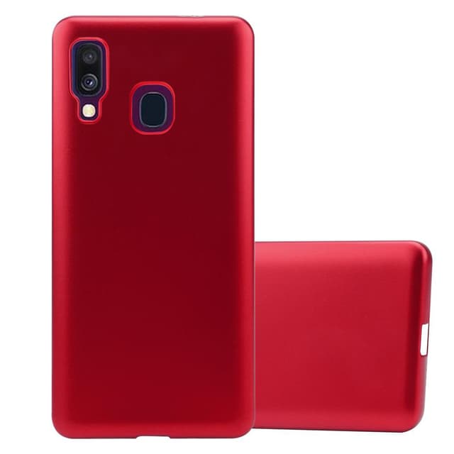 Samsung Galaxy A40 Suojakuori Kotelo (Punainen)