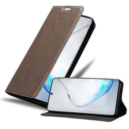 Samsung Galaxy NOTE 10 Cover Etui Case (Brun)