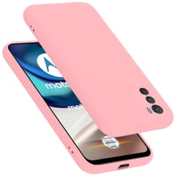 Motorola MOTO G42 Suojakuori Kotelo (Vaaleanpunainen)